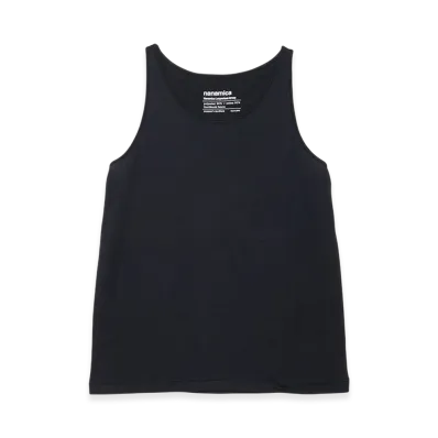 nanamica Loopwheel Coolmax Jersey Camisole "Black"
