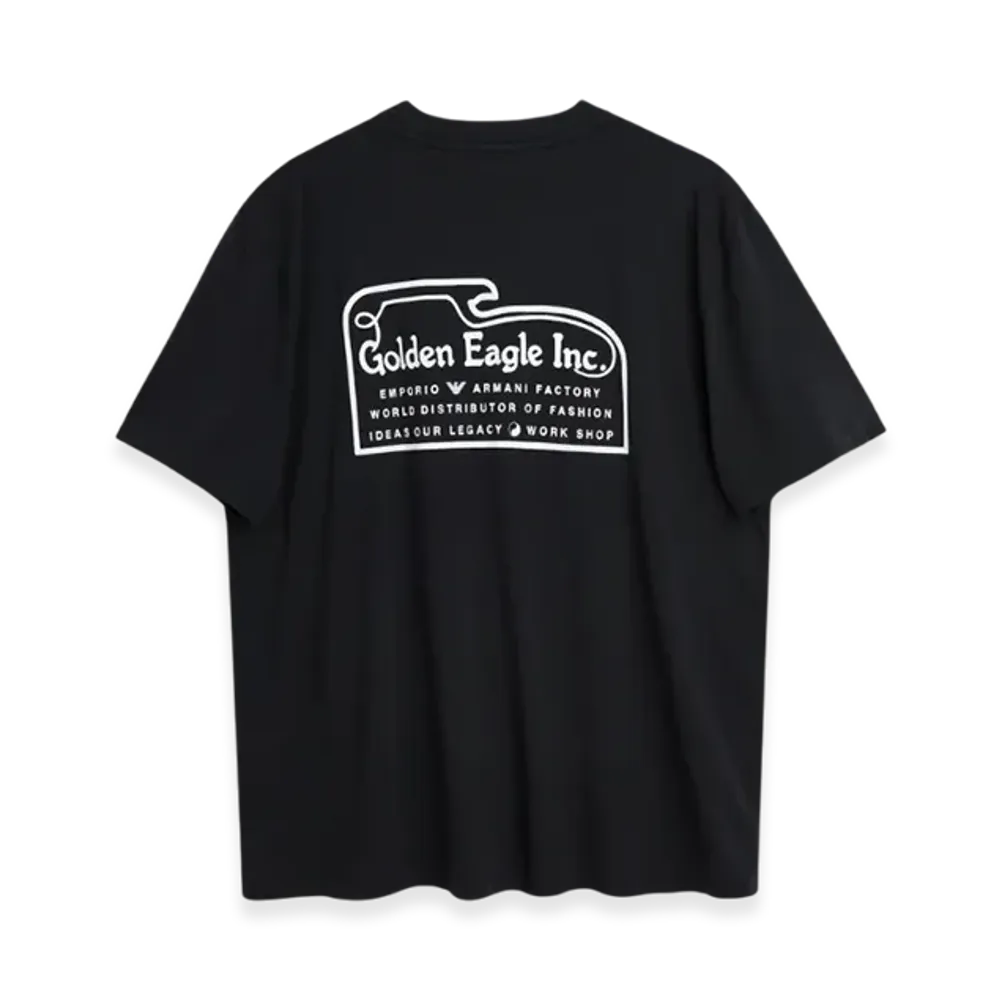 OUR LEGACY Work Shop Top T-Shirt "Reale Aquila"