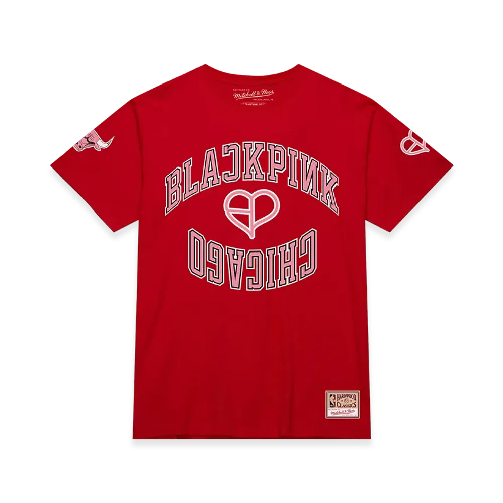 Mitchell & Ness x BLACKPINK Bulls Tee "Red"