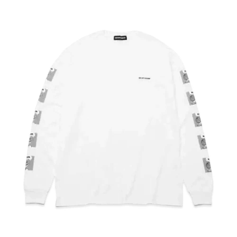 GOD SELECTION XXX x BE MY GUEST L/S T-SHIRT GX-S21-BMGLT-01 "White"