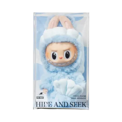 POP MART LABUBU HIDE AND SEEK IN SINGAPORE SERIES-Vinyl Plush Doll Pendant