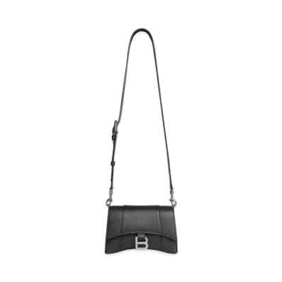 BALENCIAGA Downtown XXS Crossbody Bag "Black"