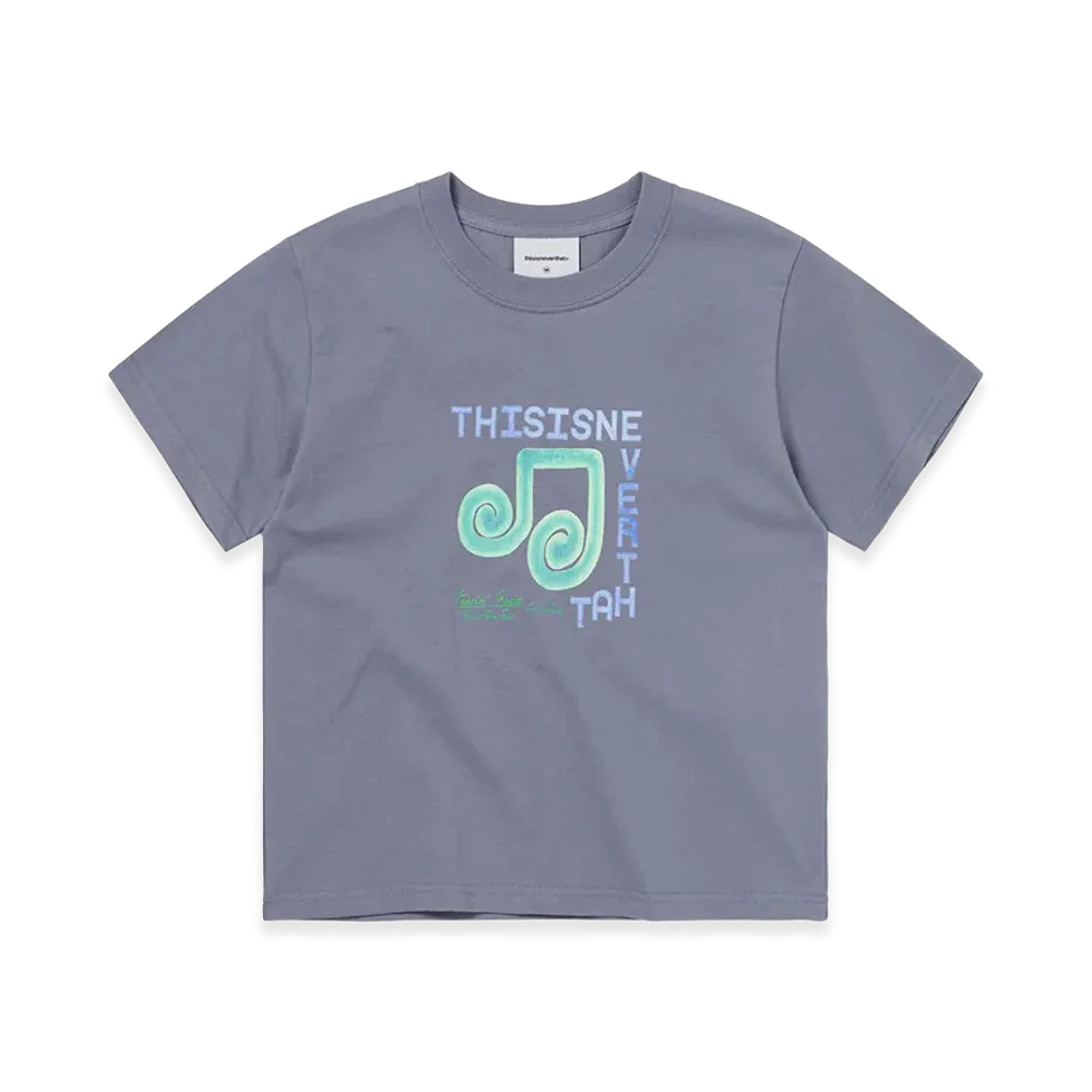 thisisneverthat Spiral Note W Tee "Purple Grey"