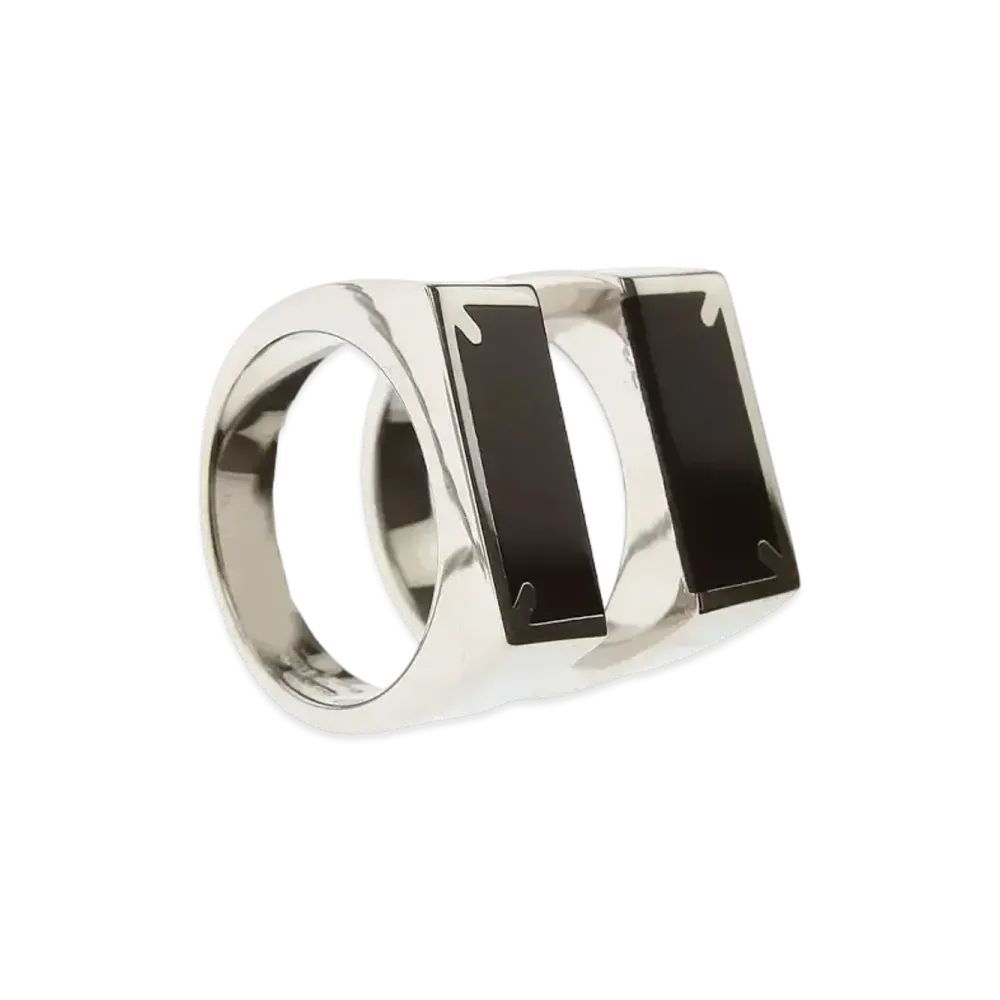 Maison Margiela Stackable Signet Ring "Silver"