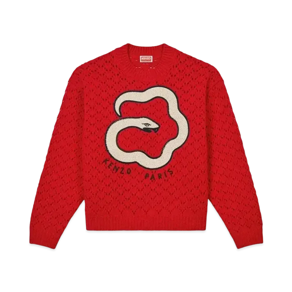 KENZO 'Lunar New Year' Embroidery Jumper "Cherry"