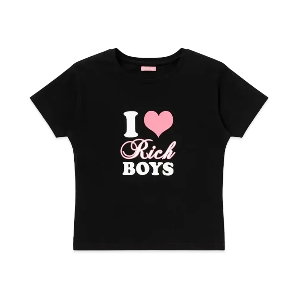 Blackeyepatch Rich Boys Baby Tee "Black"