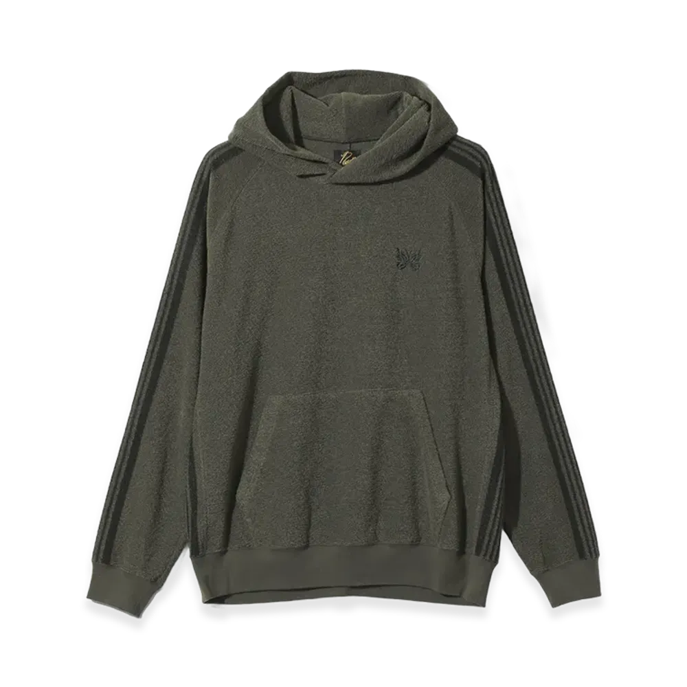 NEEDLES x Hidden Track Hoodie "Olive"