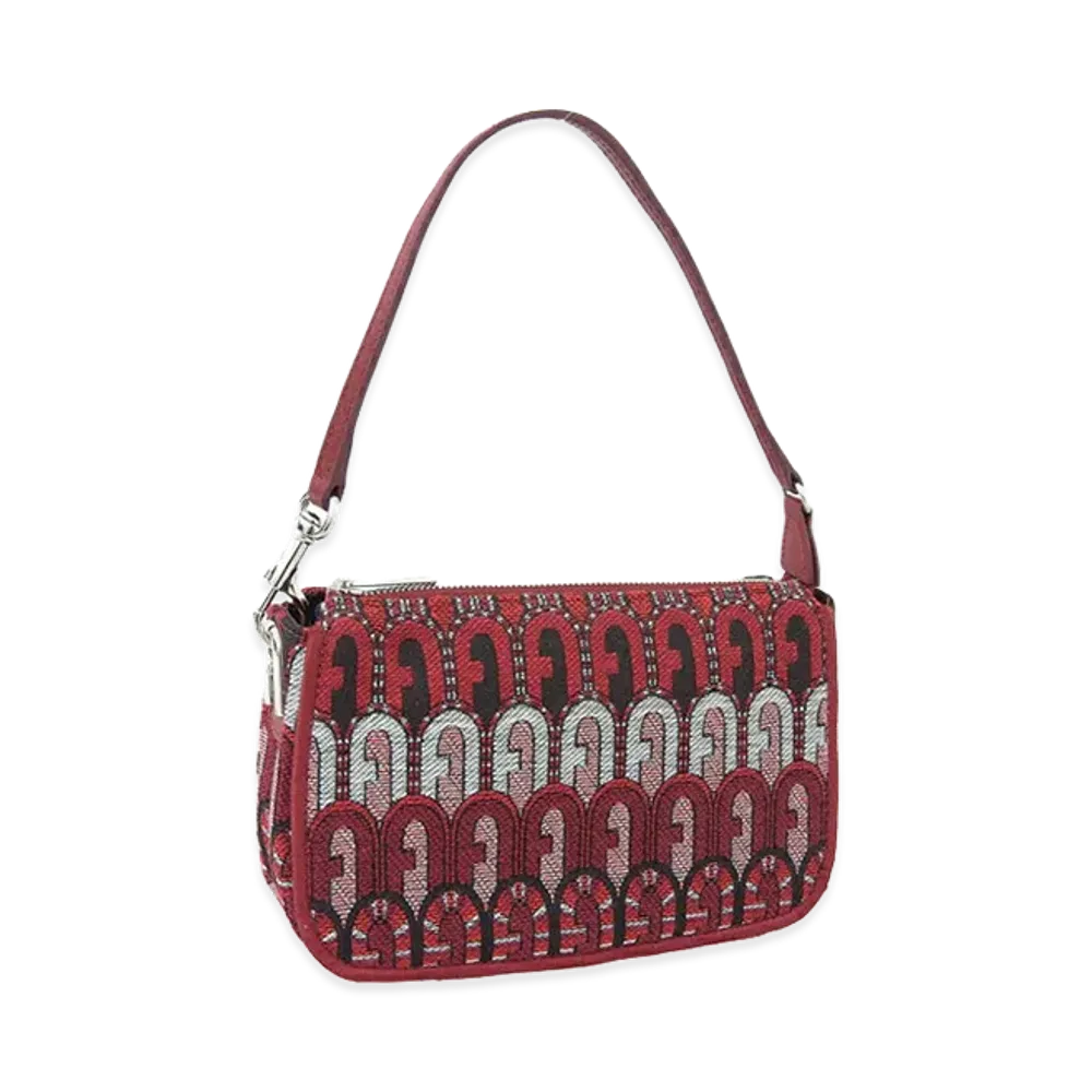 FURLA Moon Mini Shoulder Bag "Red"