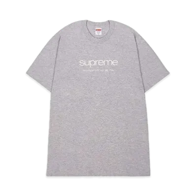 Supreme Shop Tee "Grey"