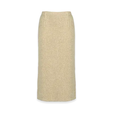 Maison Margiela Women's Knit Skirt "White"
