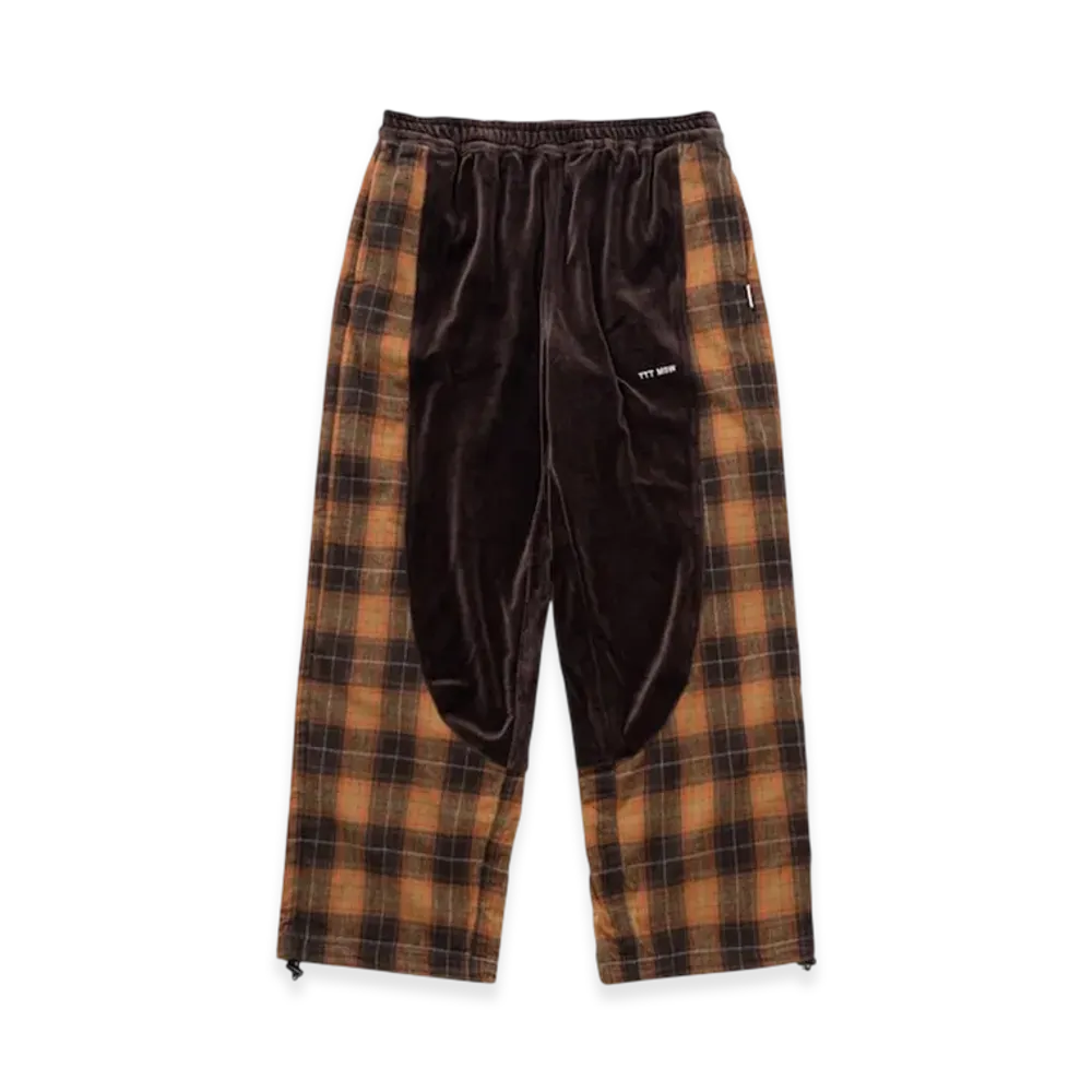 TTTMSW Velours Track Pants "Brown"