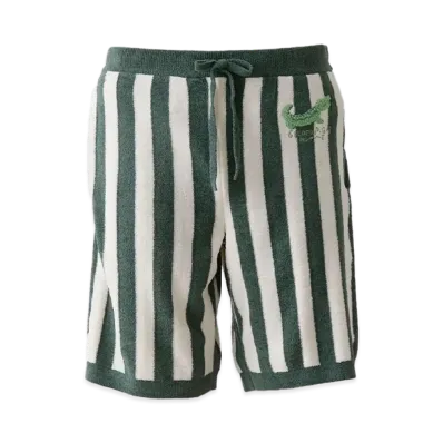 GELATO PIQUE Homme Airy Moco Striped Shorts "Green"