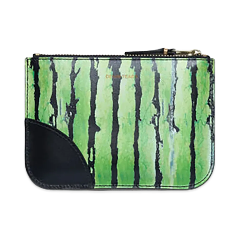 DENIM TEARS Rind Zip Pouch "Green"
