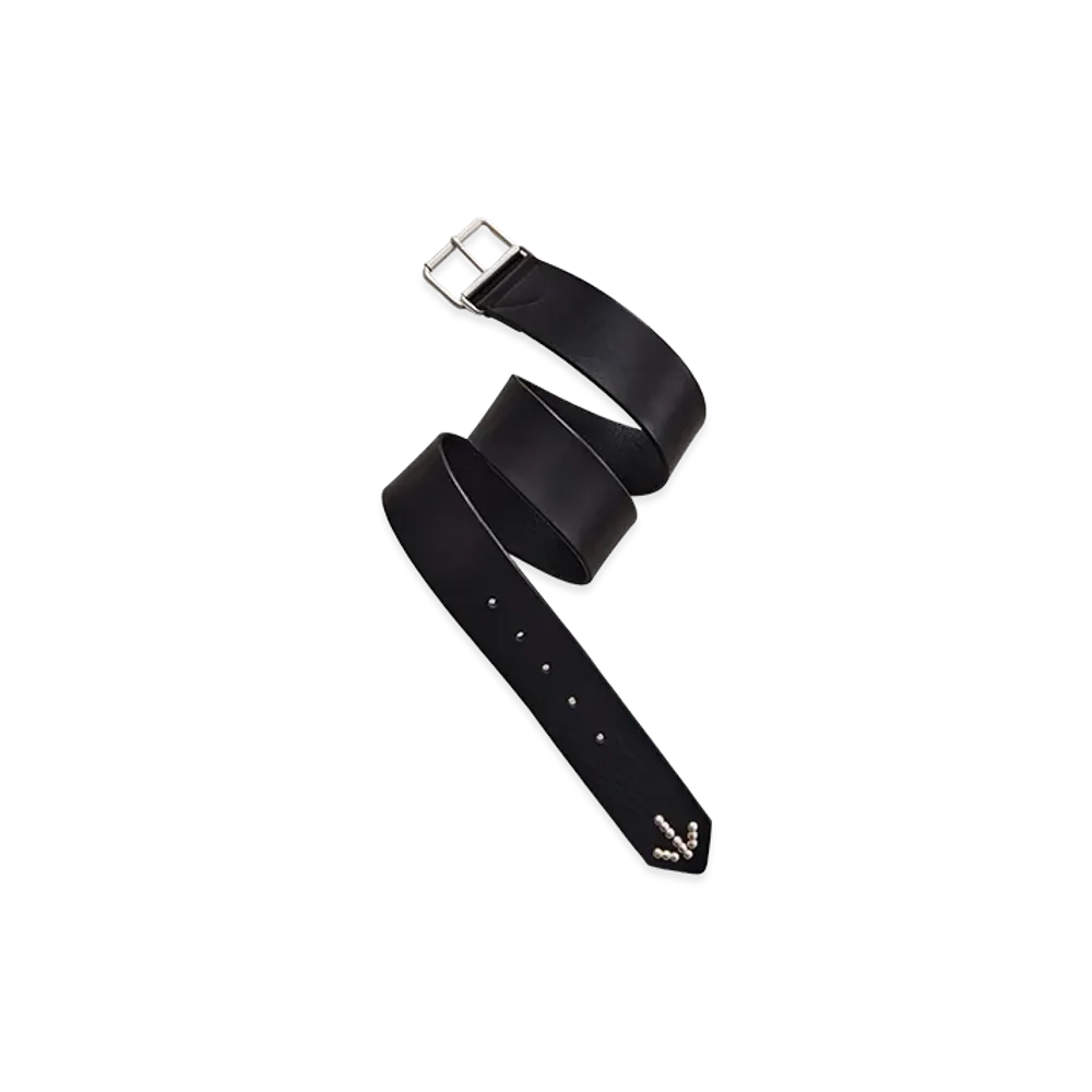 NICENESS Chance Vacchetta Bullhide Belt 45mm "Black"
