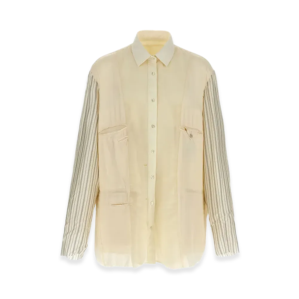 Maison Margiela Men's Anonymity Of The Lining Jacket "Ecru"