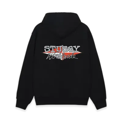 Stussy Worldwide Diamond Hoodie "Black"
