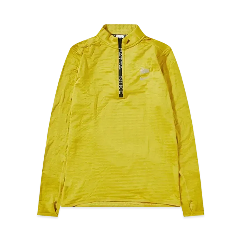 Nike x Patta Men's Half Zip Longsleeve "Saffron Quartz" (Asia Size) FJ3070-389
