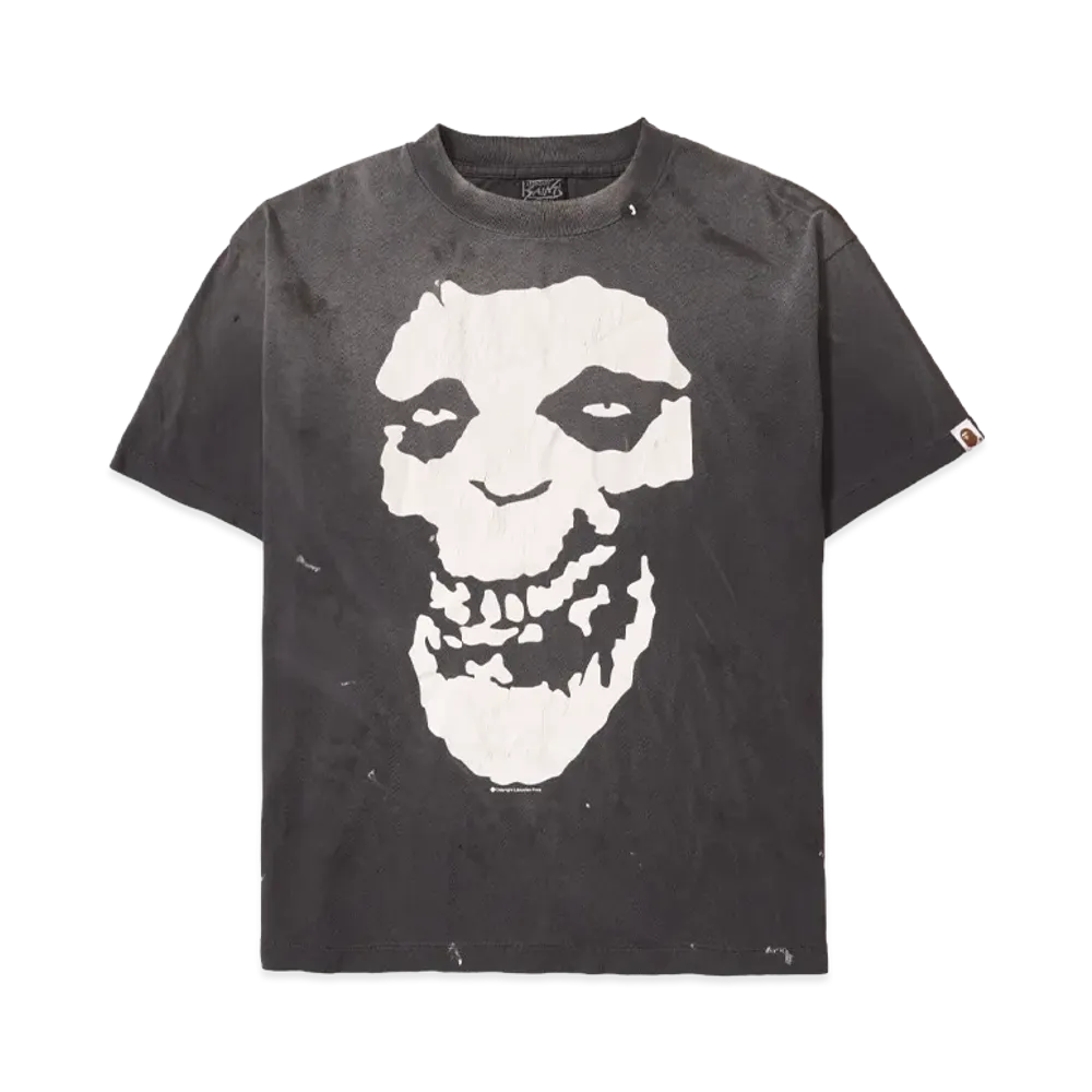 SAINT Mxxxxxx x A BATHING APE SS T-Shirt Always Love "Black"