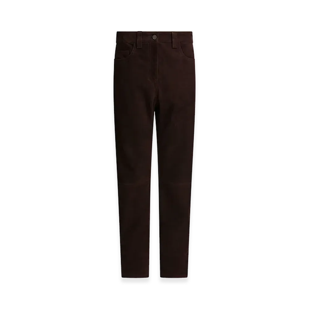 KHAITE Women's "Callum" Pants "Brown"