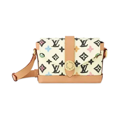 Tyler, The Creator x Louis Vuitton Envelope Wearable Wallet Monogram Craggy "Vanilla"