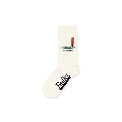 Buffer x Maxell Socks Maxell "White"
