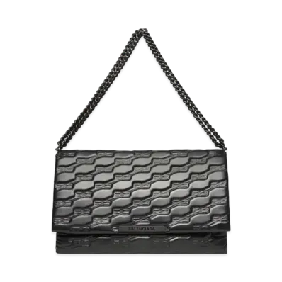 BALENCIAGA Triplet XL Bag BB Monogram "Black"