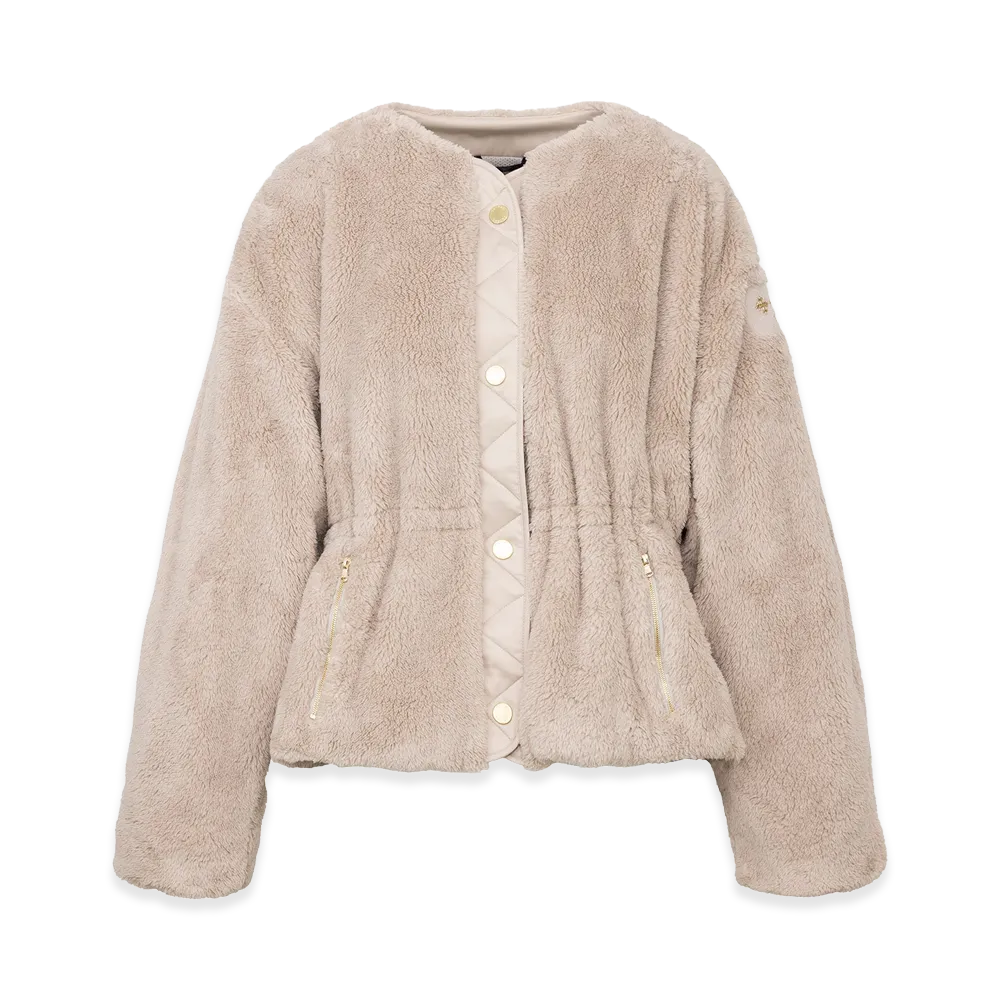 TATRAS Women's Anabella Boa Blouson "Light Gray"