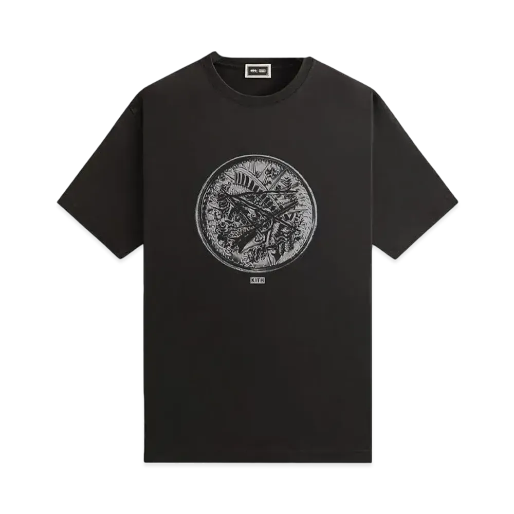 Kith x Batman Coin Vintage Tee "Black"