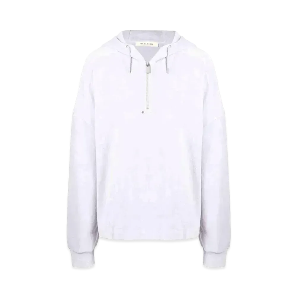 1017 ALYX 9SM Zipped Fleece Hoodie "Gray"