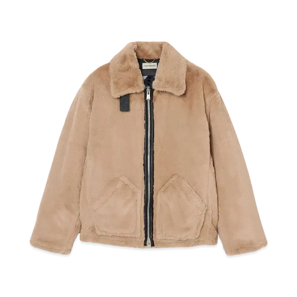 FORSOMEONE B6 FUR JACKET "BEIGE"