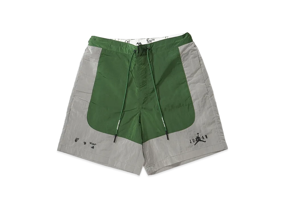 Air Jordan Off-WhiteTM️ Men's Short Pants "Green"
