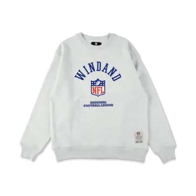WIND AND SEA x NFL League Logo Crewneck Sweat "Ash"