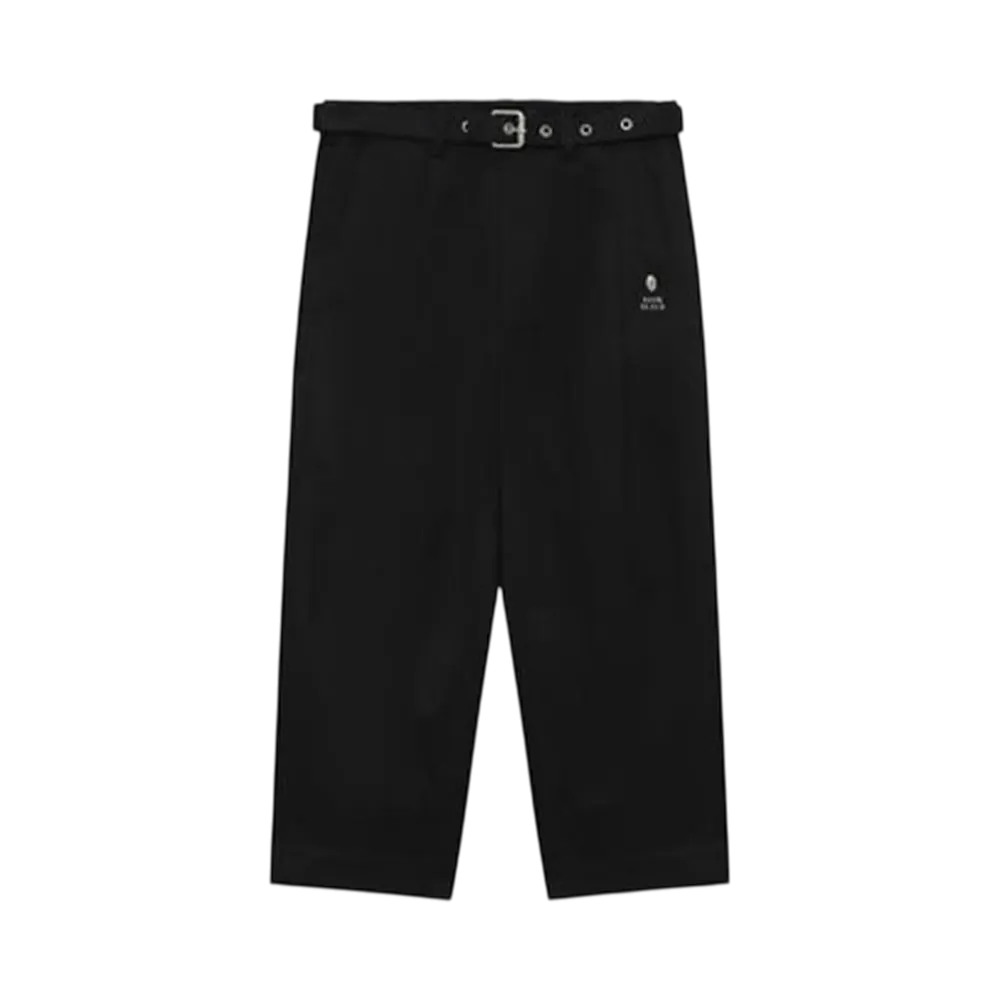A BATHING APE Bape Black Balloon Pants "Black"