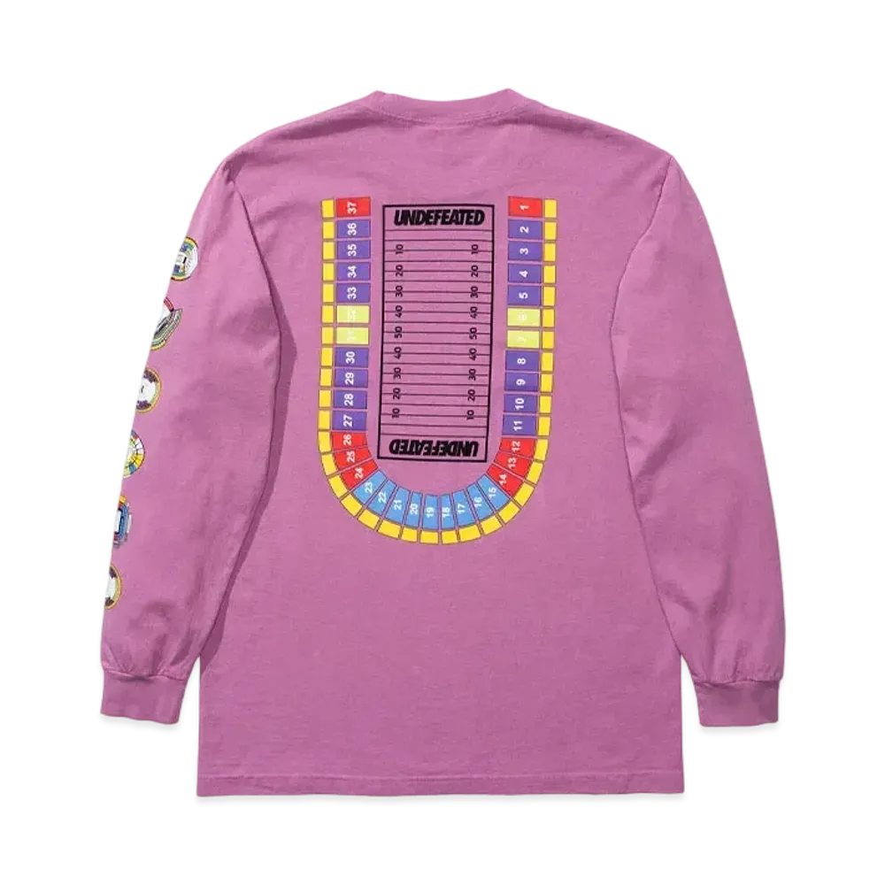 UNDEFEATED SEATING CHART L/S TEE - 80187 "Purple"