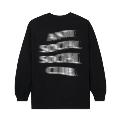 ANTI SOCIAL SOCIAL CLUB Hung Long Sleeve "Black"