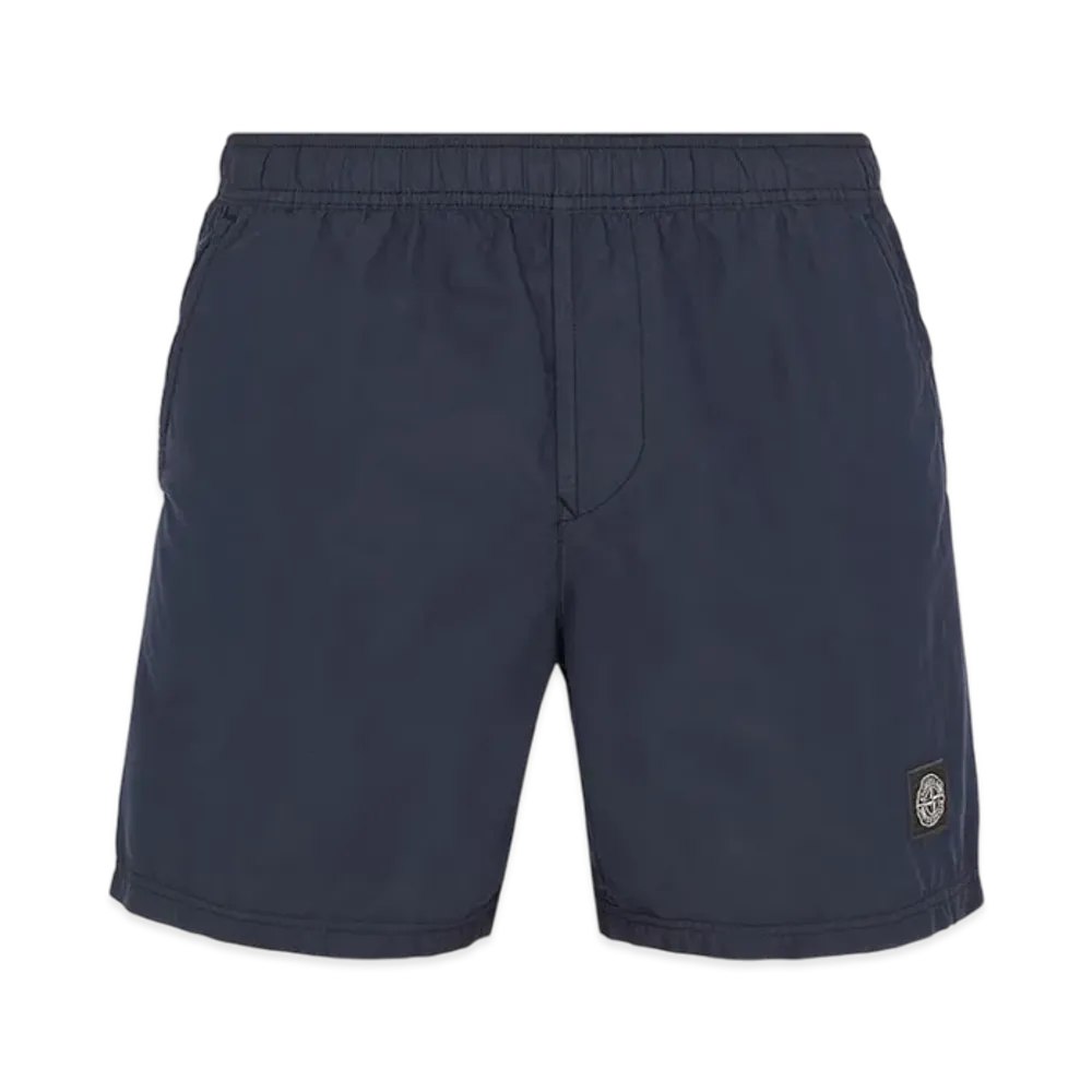 Stone Island B0946 Brushed Nylon Swimming Trunk - 23SS "Navy Blue"