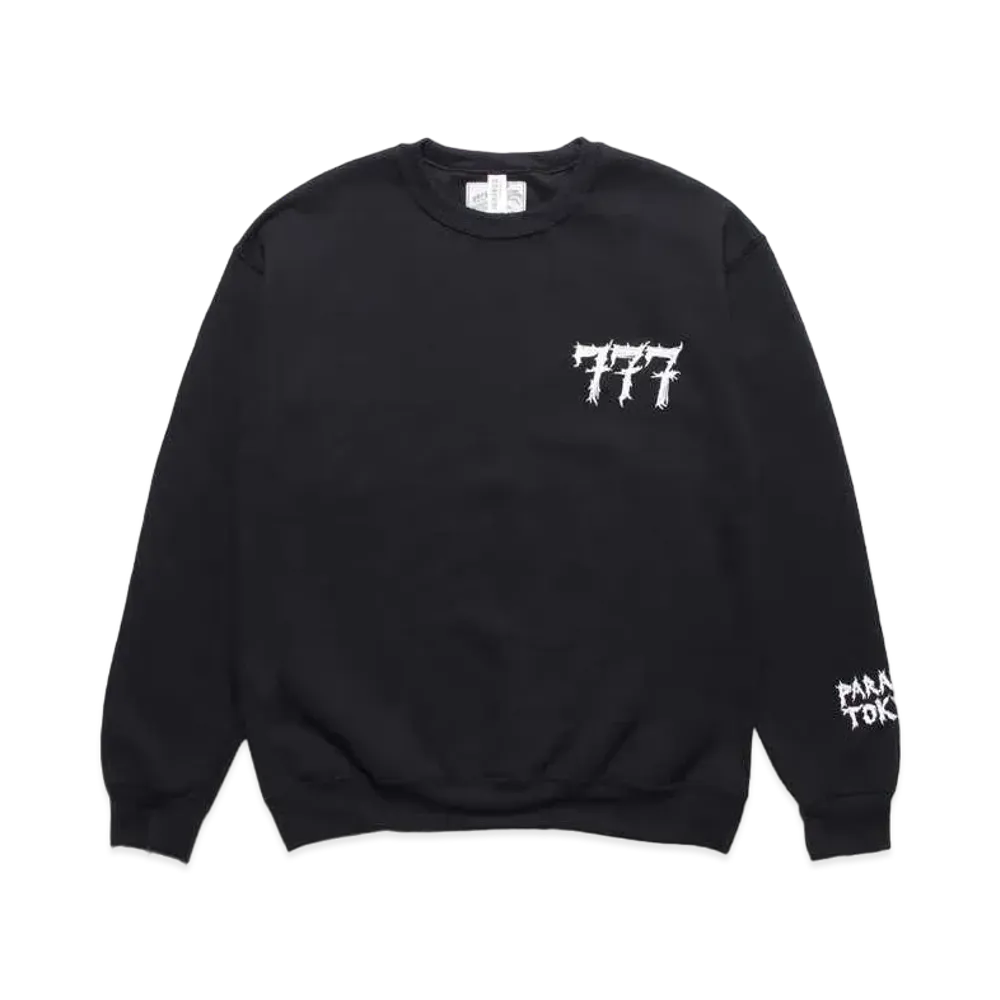 WACKO MARIA NECKFACE / SWEAT SHIRT "Black"