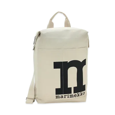 Marimekko Women's Rucksack Backpack Mono Backpack Solid "Cotton"