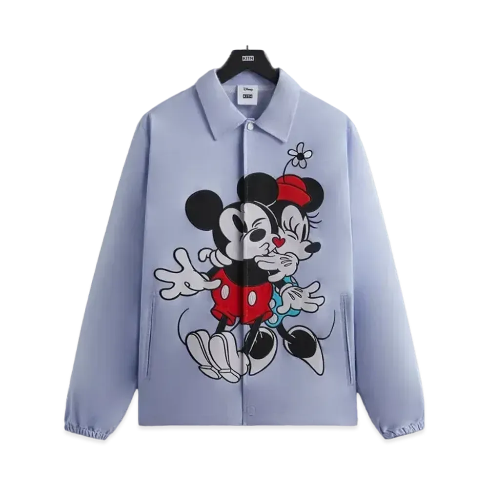 Kith x Disney Mickey & Friends Oxford Coaches Jacket "Equilibrium"
