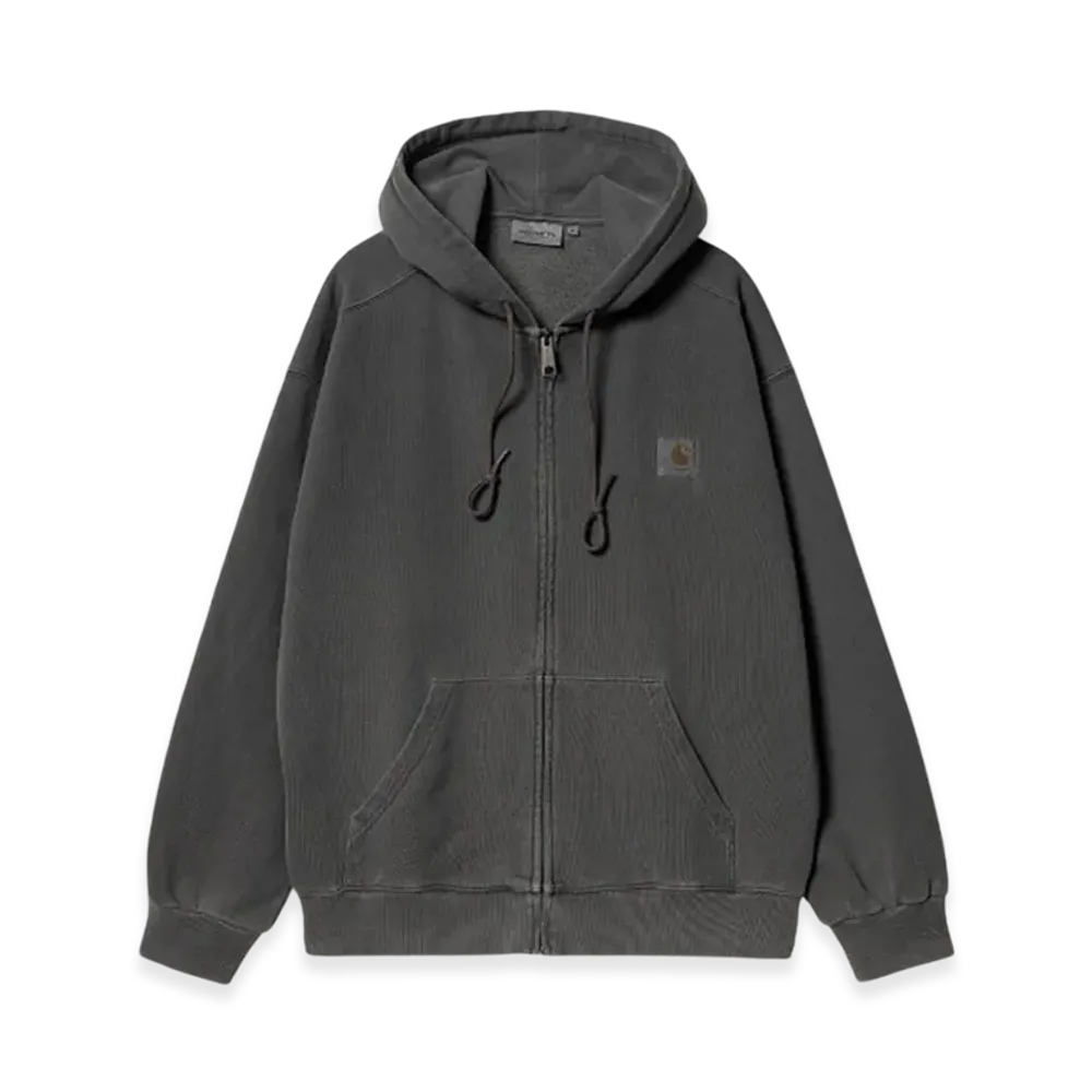 Carhartt WIP Hooded Nelson Jacket Garment Dyed "Charcoal"