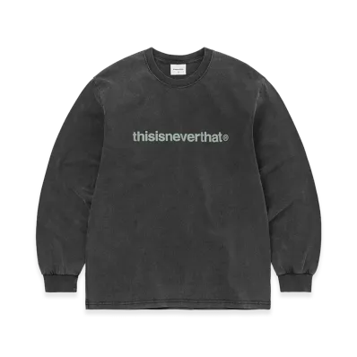 thisisneverthat T-Logo L/S Tee "Washed Black"