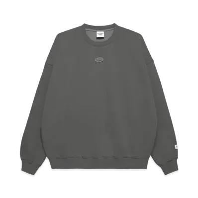 Paragraph Metal Ellipse Logo Crew "Charcoal"