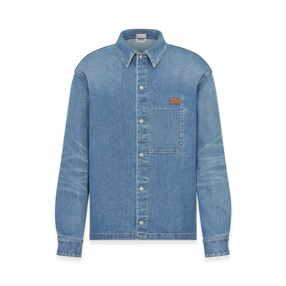 Dior Overshirt Twill "Blue"