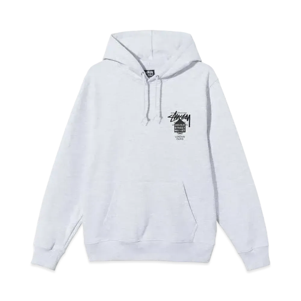 Stussy DSM WORLD TOUR HOOD "Grey"