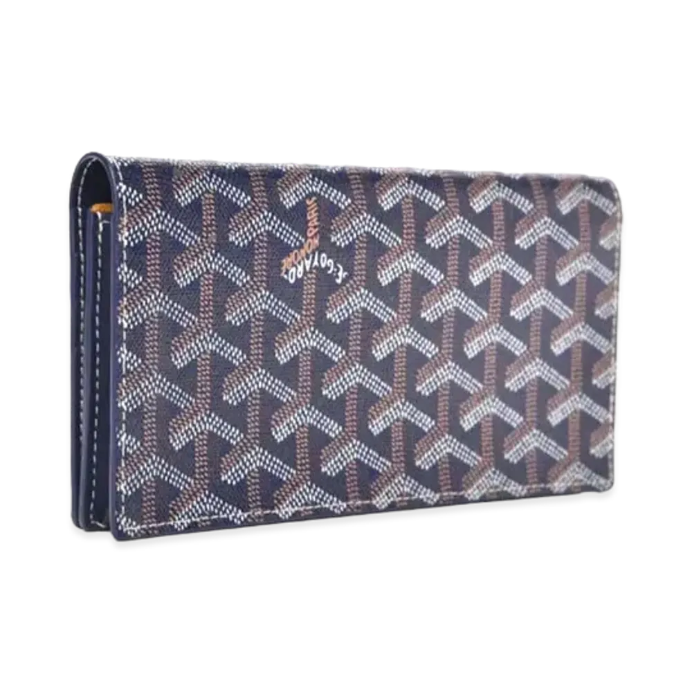 Goyard Richelieu Wallet "Navy"