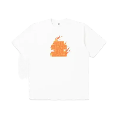 BlackEyePatch Burning OG Label Tee "White"