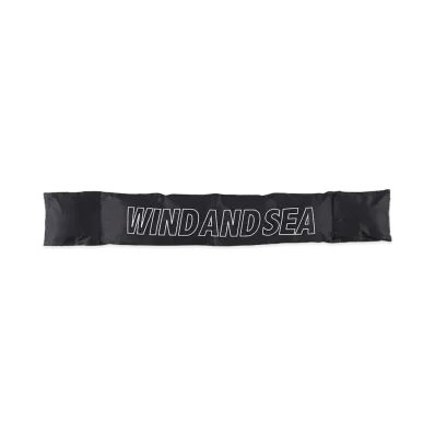 WIND AND SEA Wind Warm Puff Muffler "Black"
