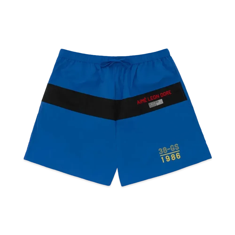 Aime Leon Dore 38-GS Offshore Paneled Short "Blue"