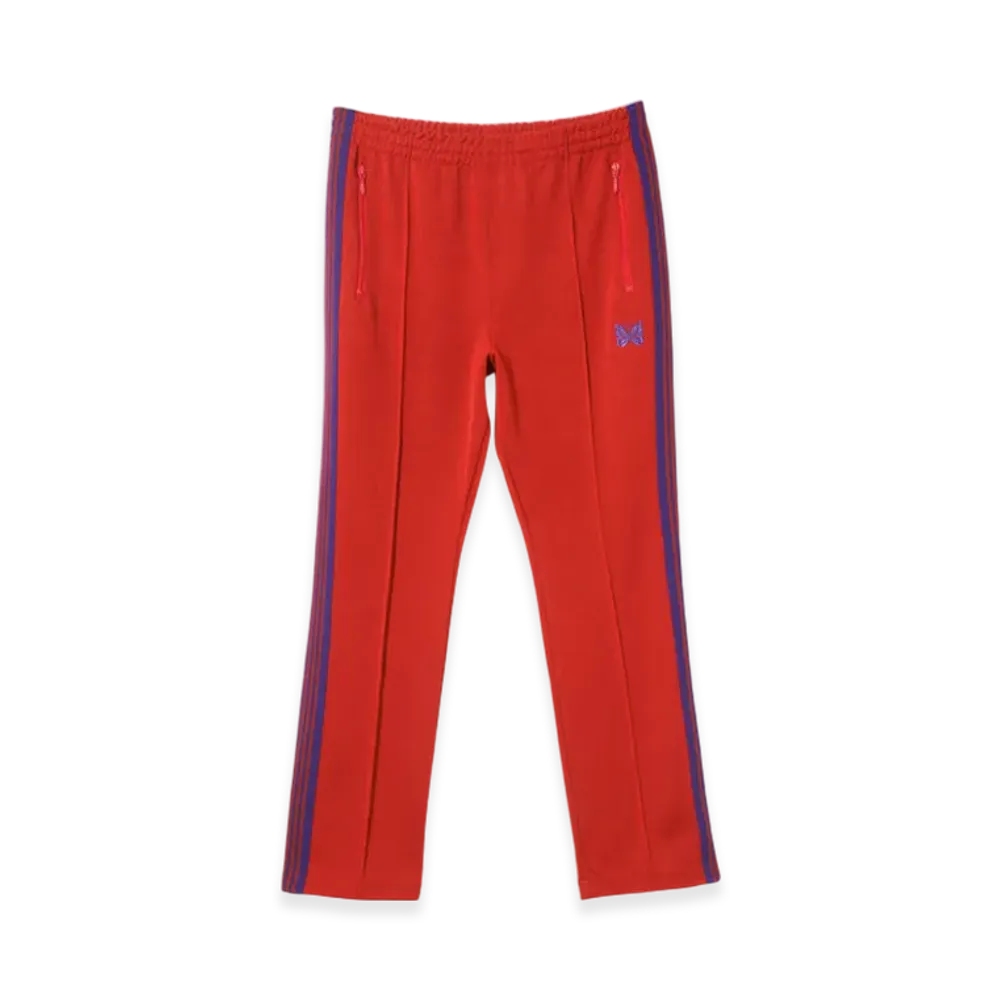 NEEDLES Narrow Track Pant - Poly Smooth "Orange"