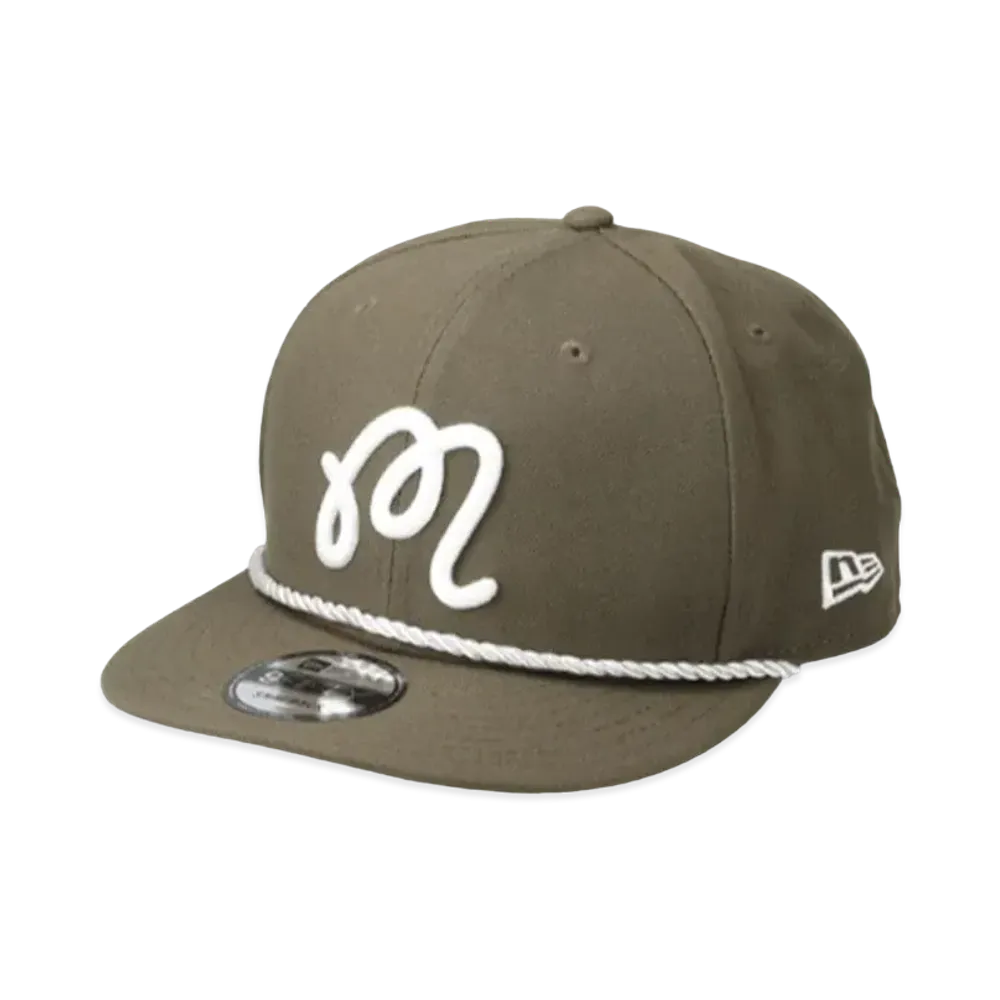 WIND AND SEA x Malbon Golf x NEWERA Cap "Sea Brown"